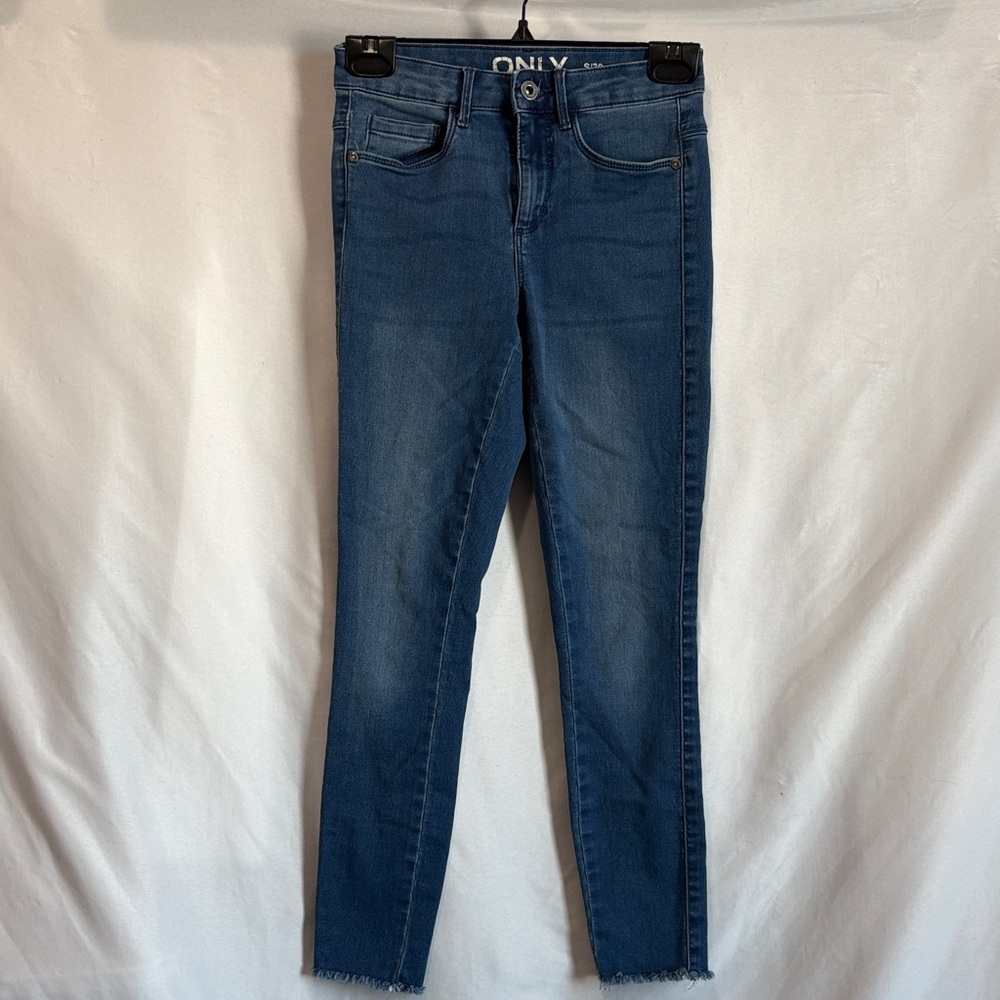 ONLY Women's Classic Blue Skinny Jeans
